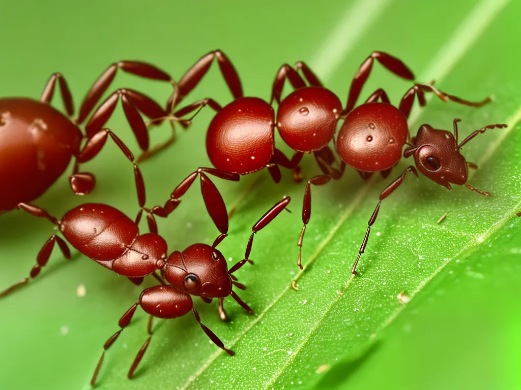 Planta como lidar com a infestacao de formigas no jardim