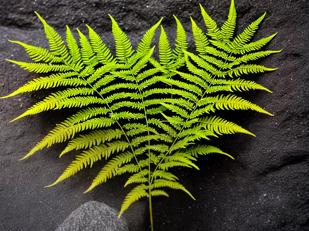 Planta fosseis plantas periodo triassico