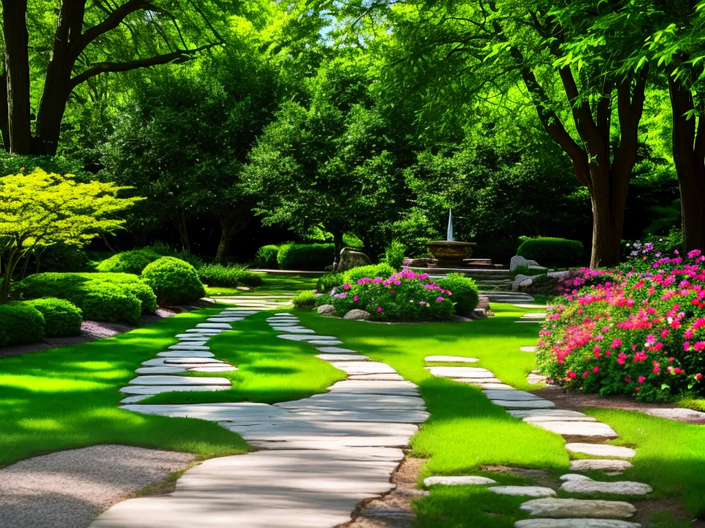 Planta jardim meditacao
