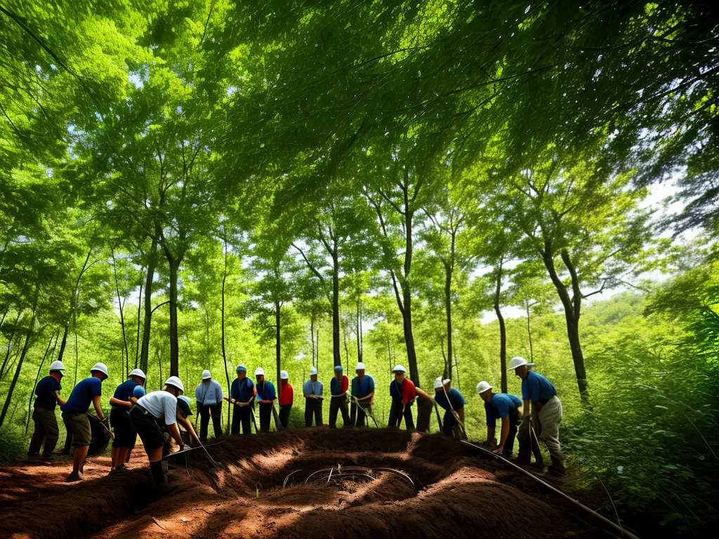 Planta manejo florestal sustentavel praticas silvicultura