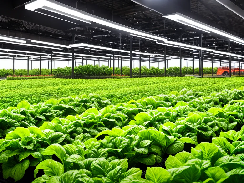 Planta papel hidroponia seguranca alimentar