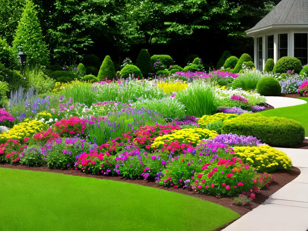 Planta planejando jardim baixa manutencao