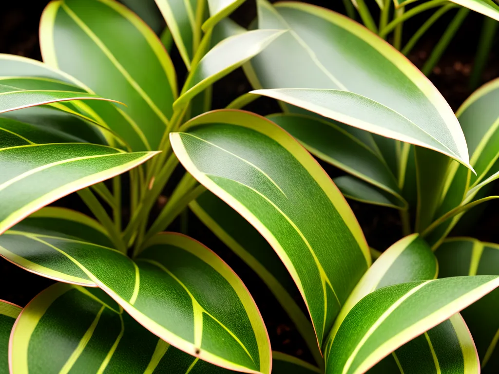 Planta pleioblastus fortunei variegata bambu anao bambu pigmeu variegata