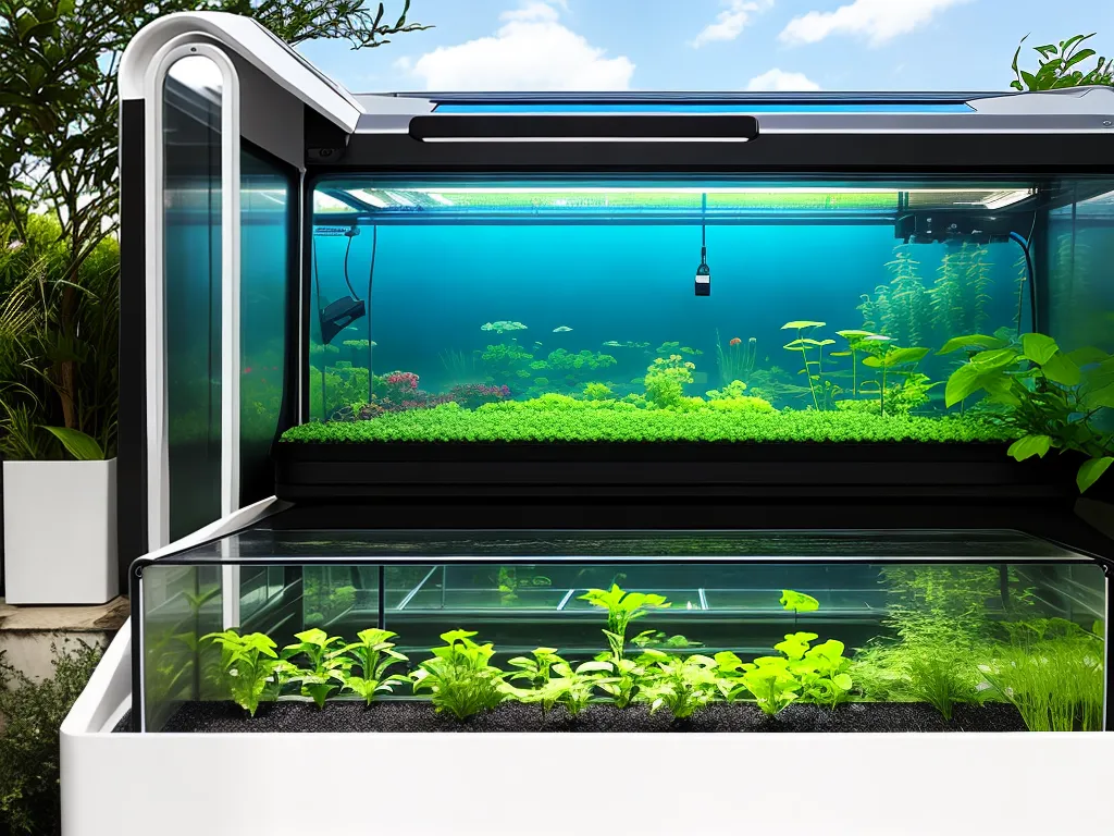 Planta tecnologia aquaponia automacao controle